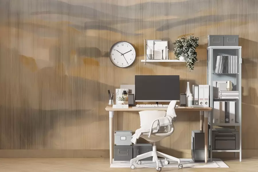 peintures murales Champs de fantaisie w03970v1