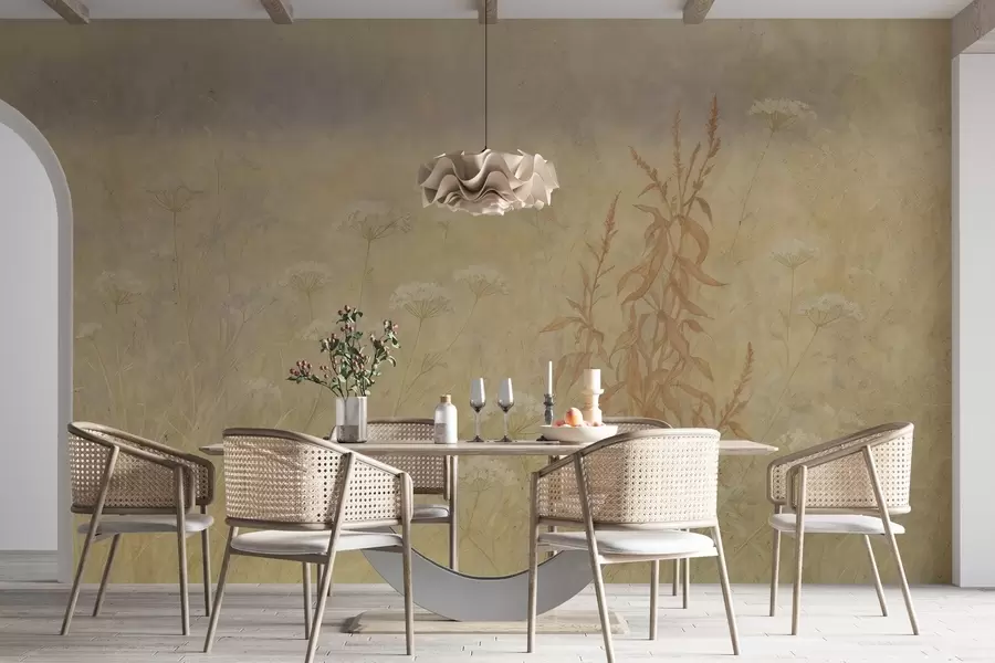 murales Campo de acuarela w03972