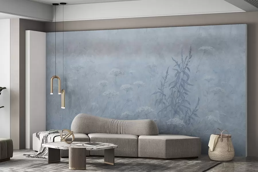 wall murals Watercolor field w03972v1