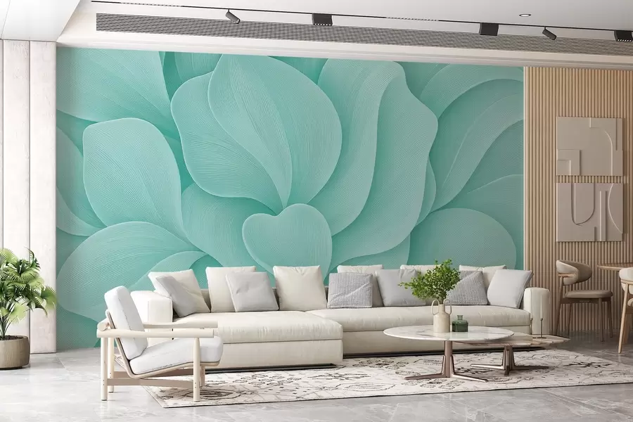 Wall Mural Photo Wallpaper Voluminous petals w03976v1
