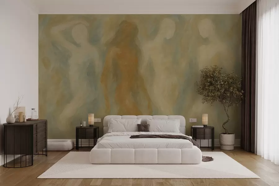 Wall Mural Photo Wallpaper Abstract silhouettes w03982