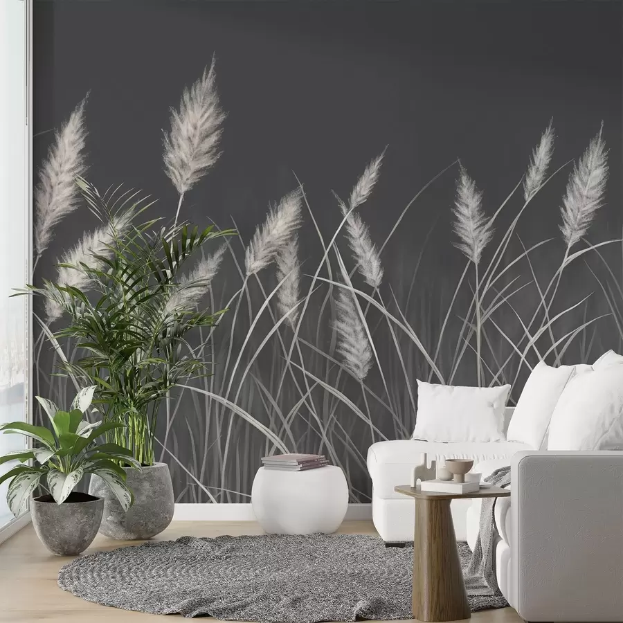 wall murals Reed shadows w03917