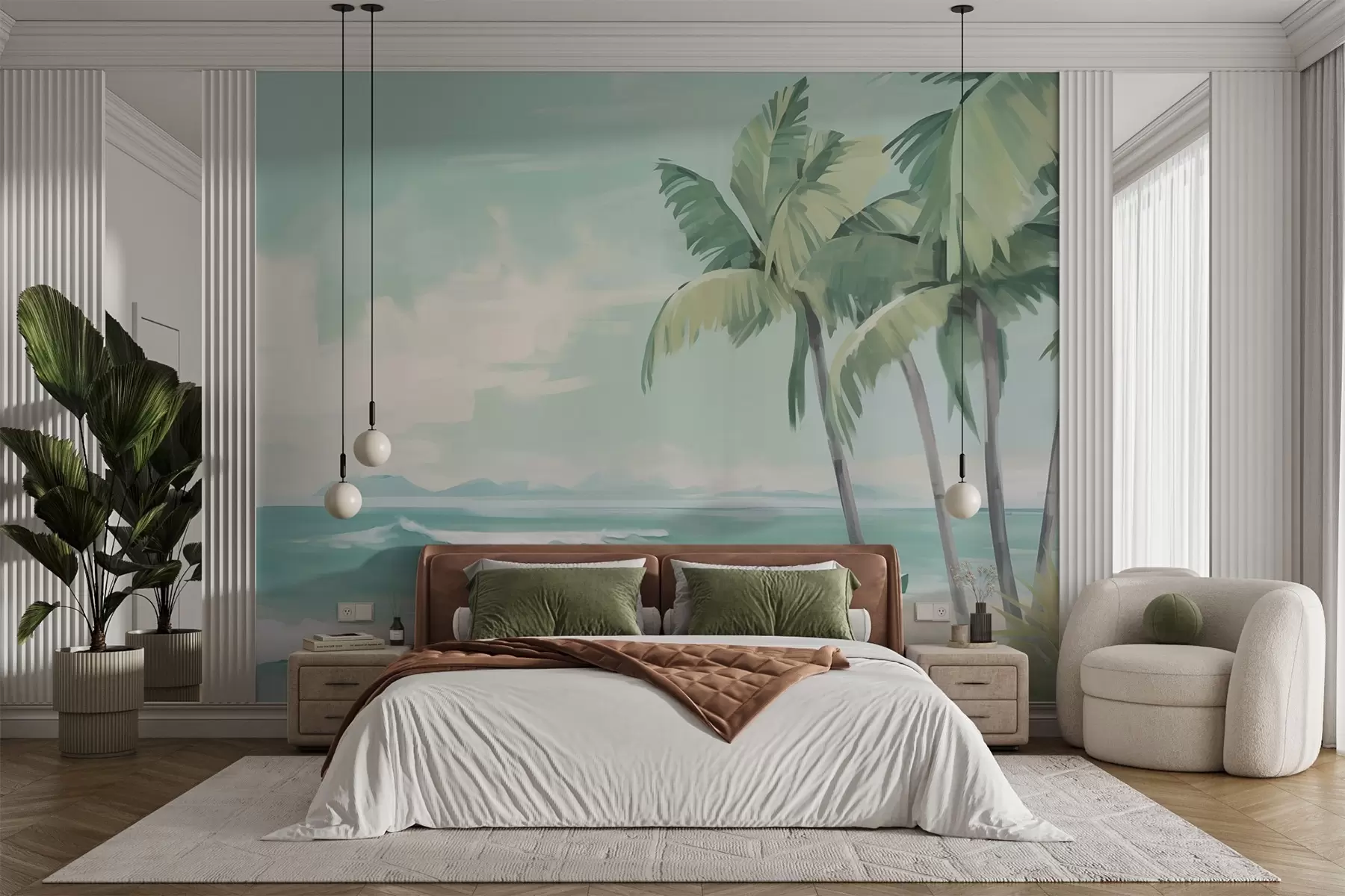 wall murals Beach w03919