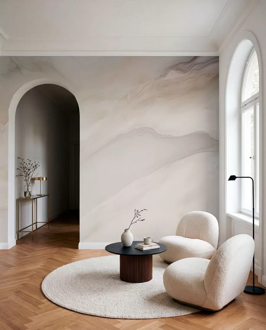 peintures murales Les ondes lumineuses w03922
