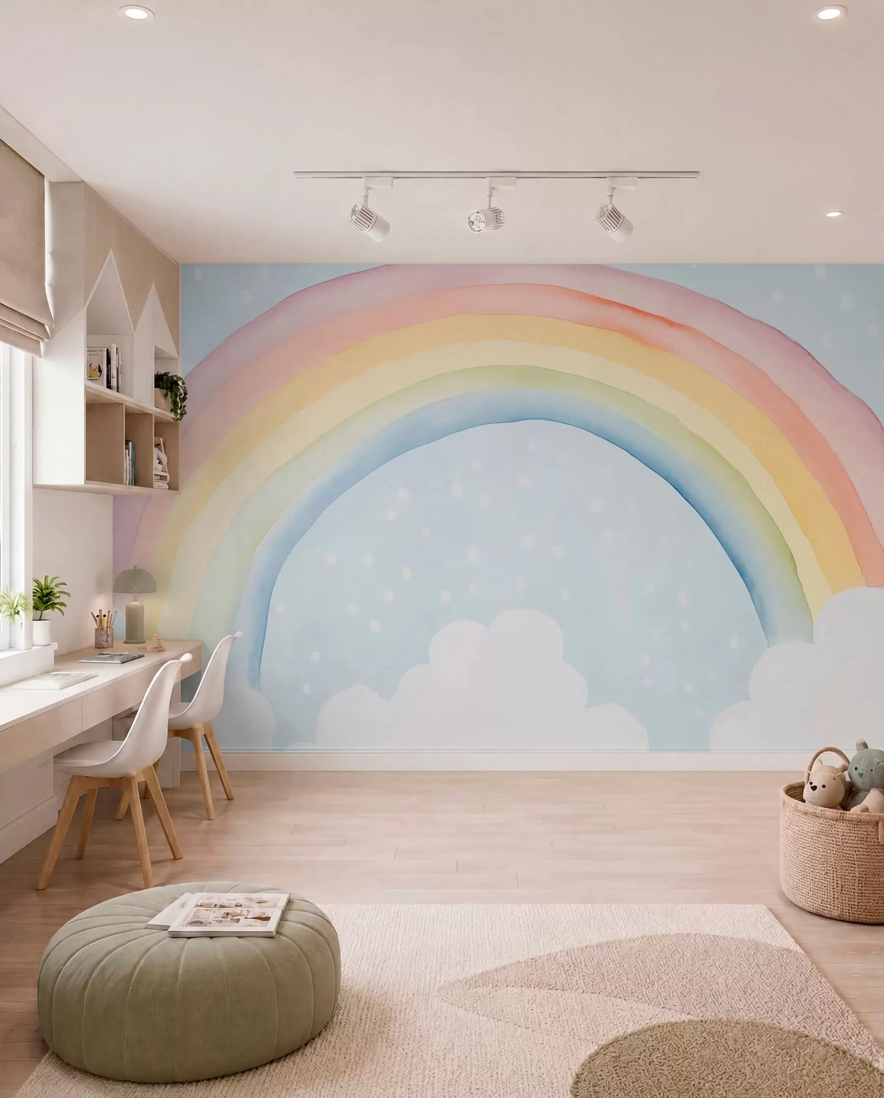 Wall Mural Photo Wallpaper Rainbow Reverie w03924