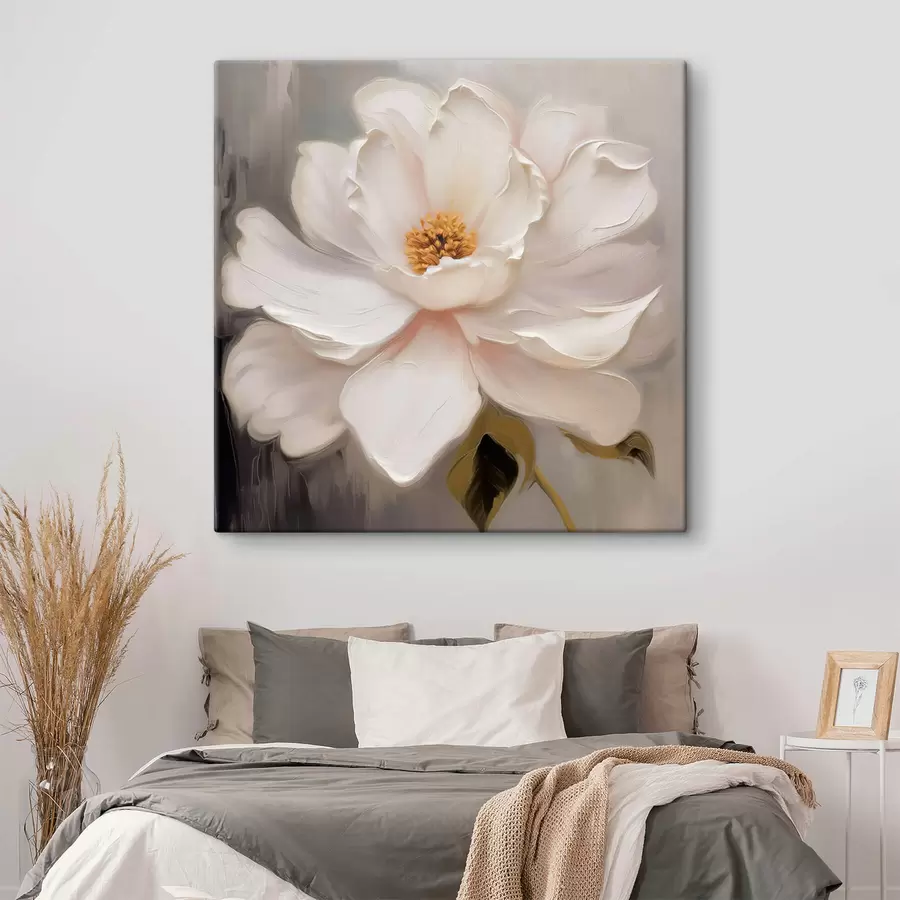 wall murals Large soft blooming flower s44369