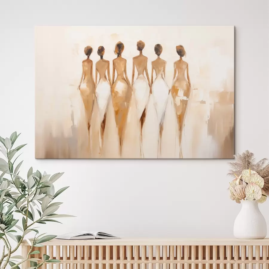 wall murals Girls abstraction s44420