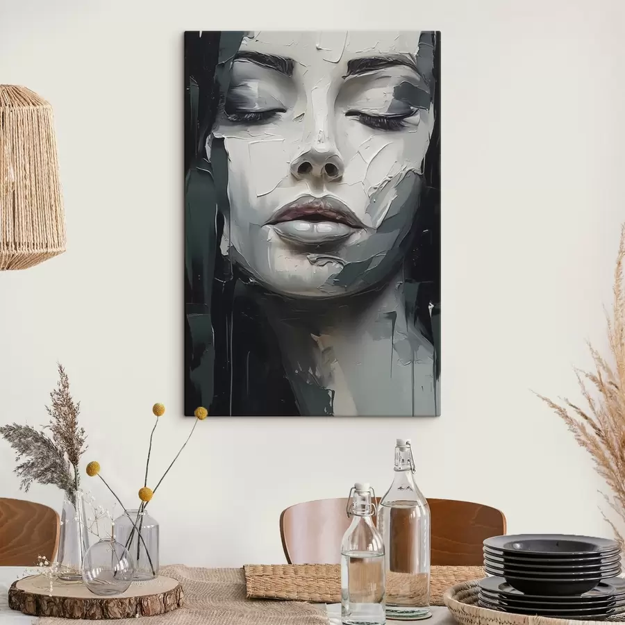 wall murals The face of a woman s44484