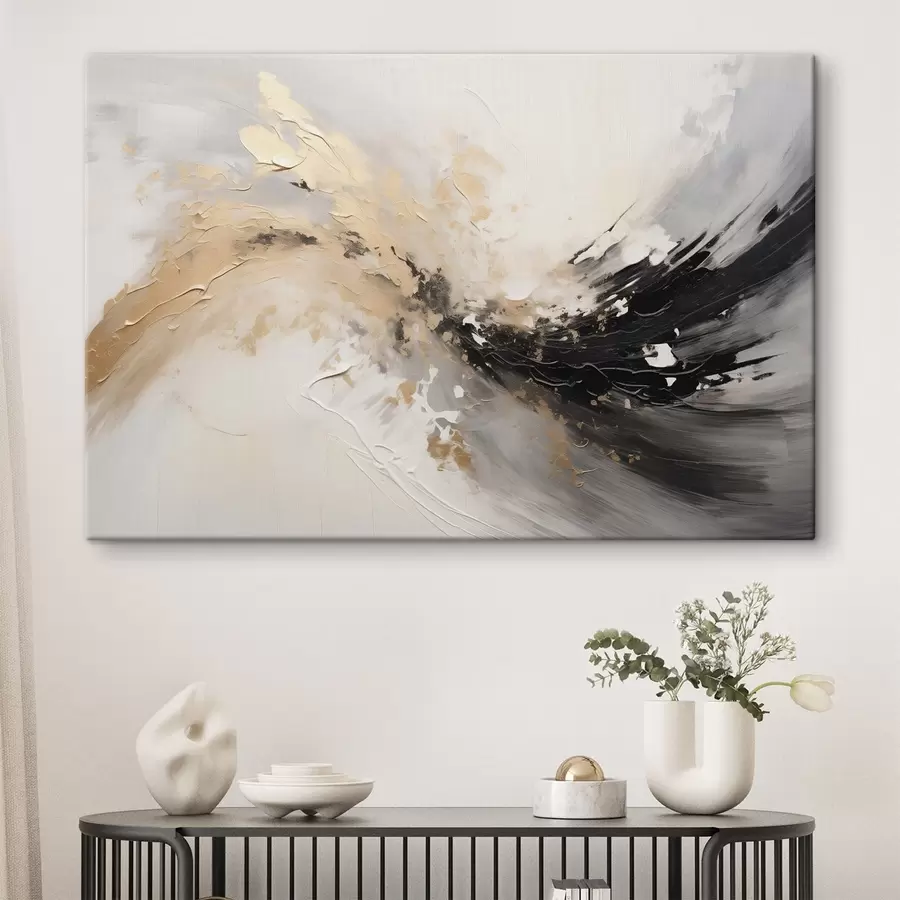 wall murals Abstract composition, imitation of painting s44519