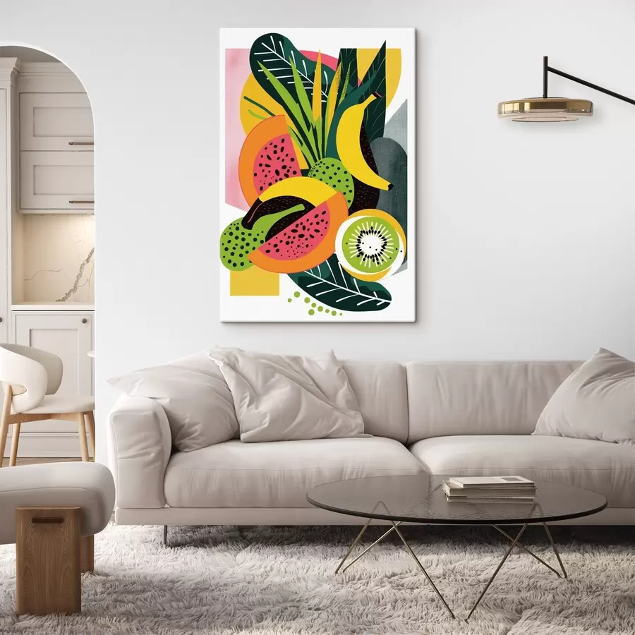 wall murals Tropical Mix s44543