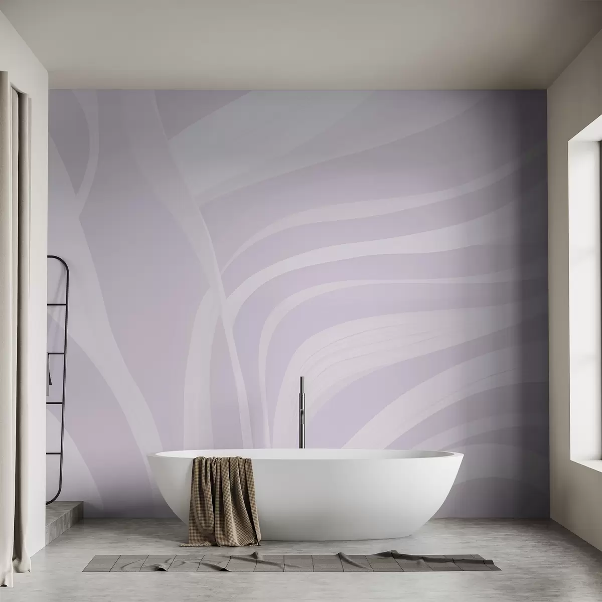 wall murals Soft lines w04041v3
