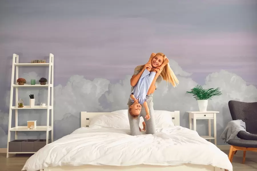 murales cielo de vainilla w04032