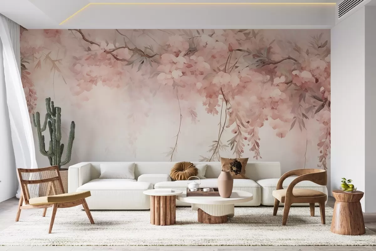 wall murals Spring branch w09172
