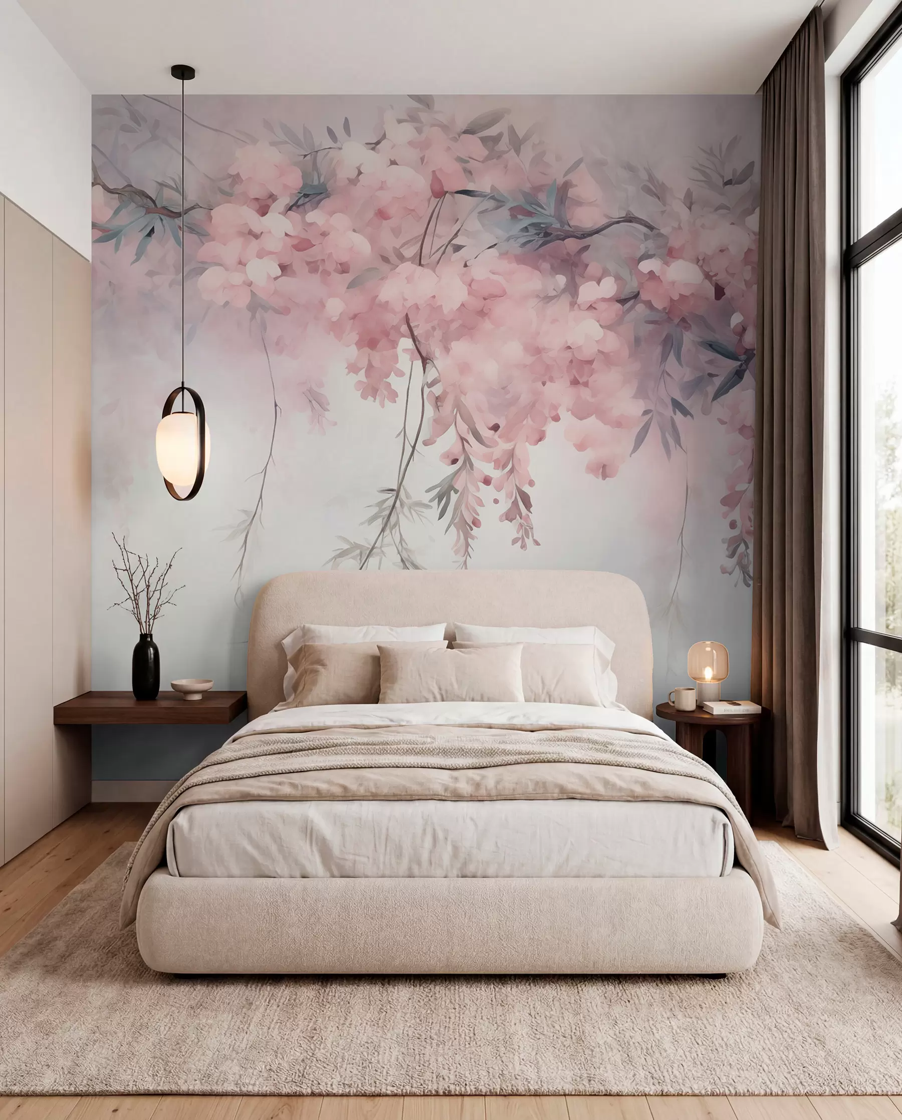 wall murals Spring branch w09172v2
