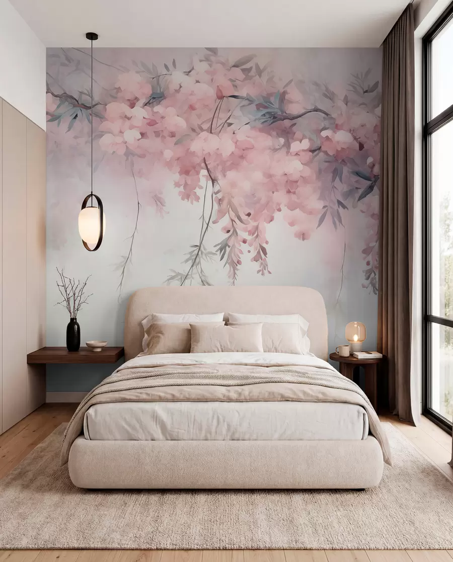 wall murals Spring branch w09172v2