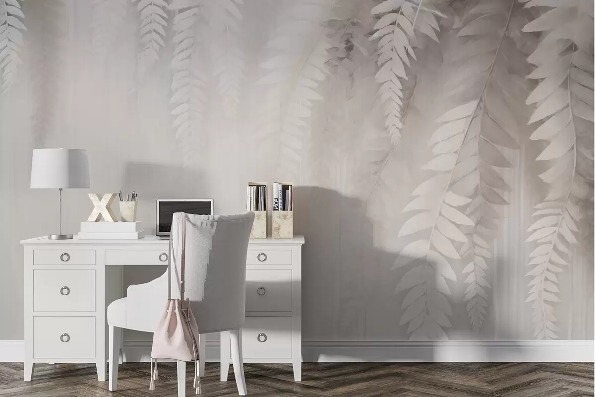 peintures murales Feuilles tombantes w09176v2