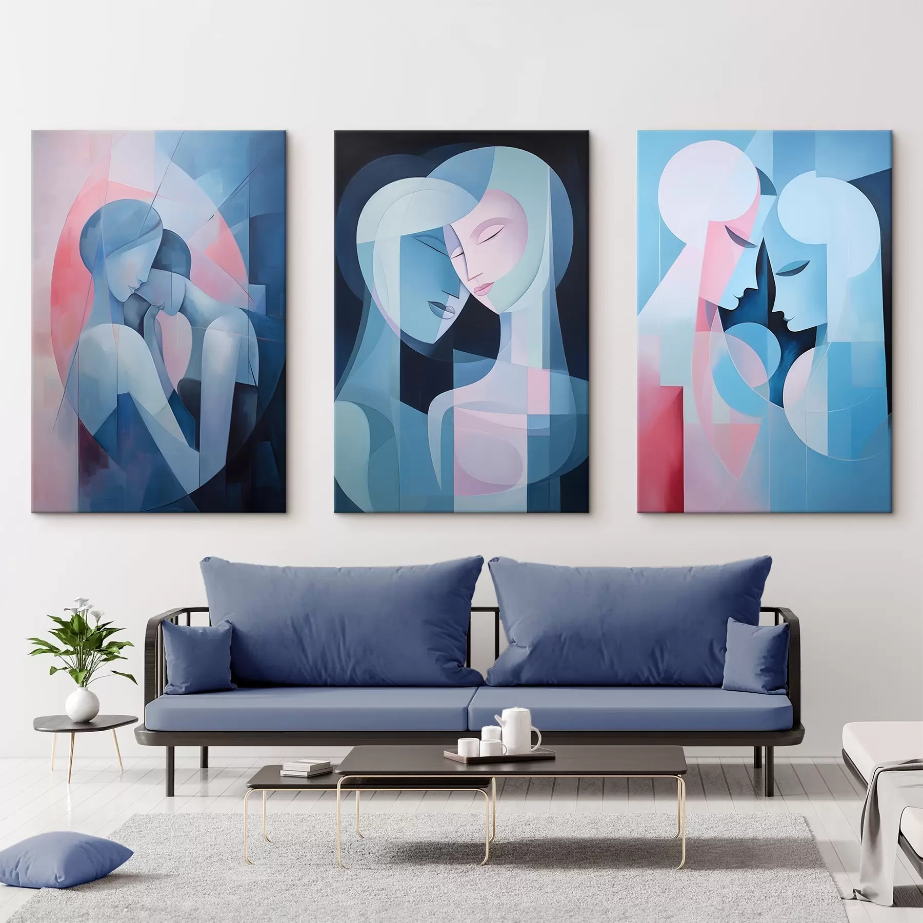 wall murals Tenderness in Forms m00458
