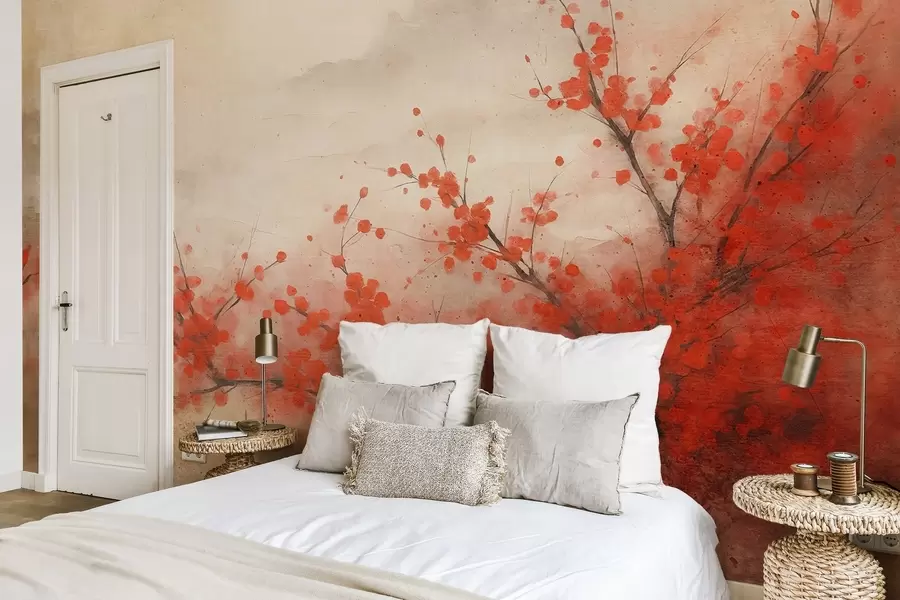 wall murals Sanderia w04093