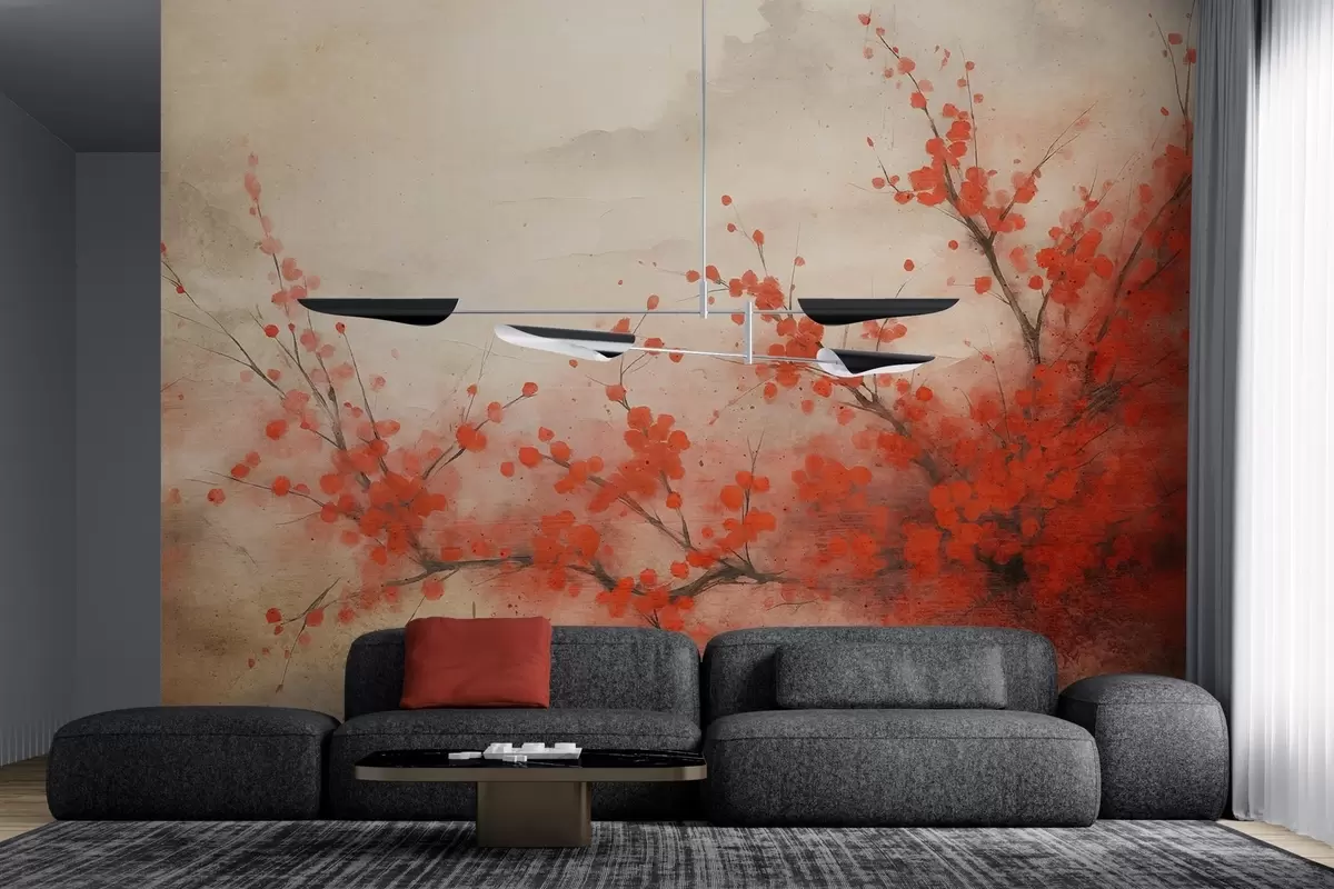 wall murals Sanderia w04093