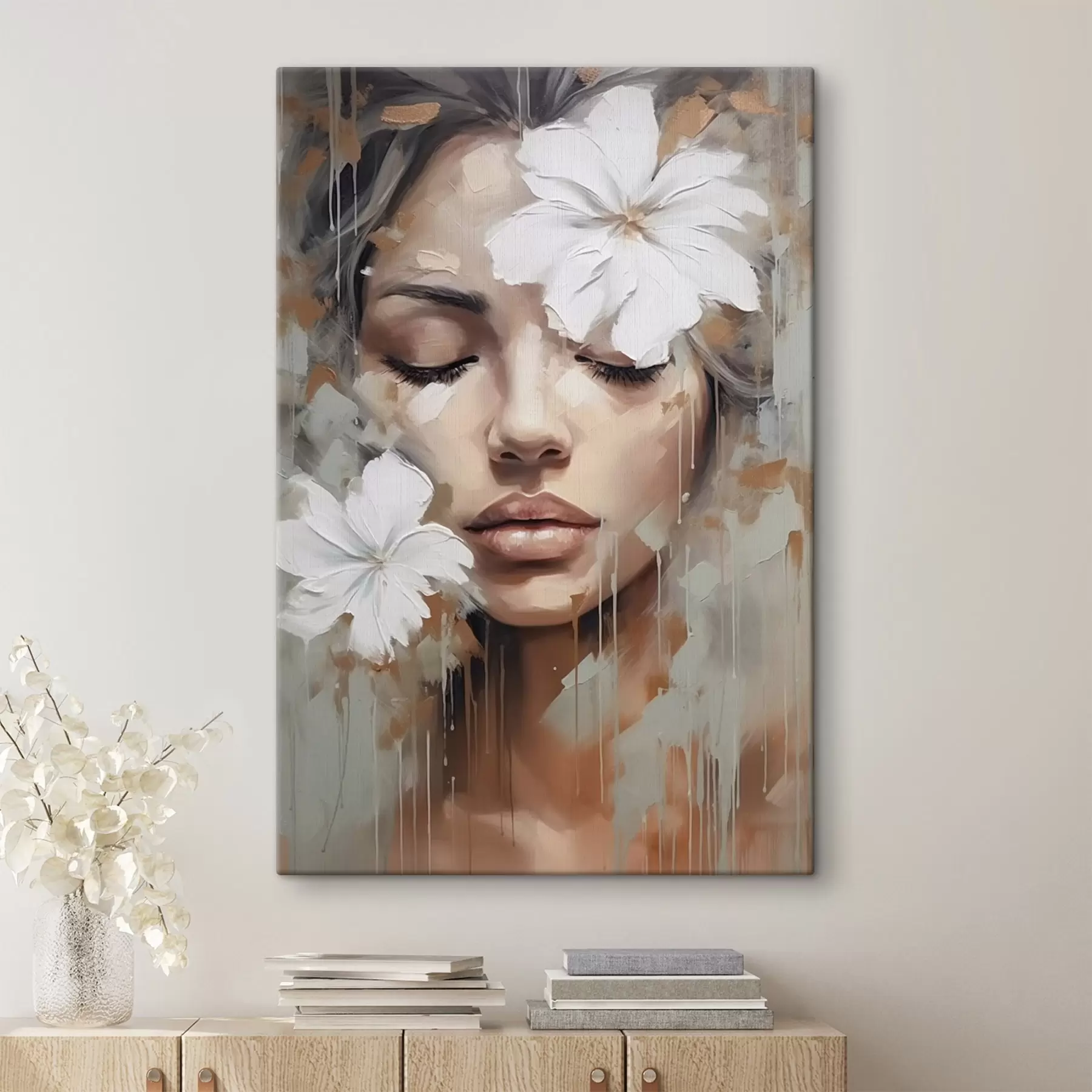 murales Rostro femenino s44684