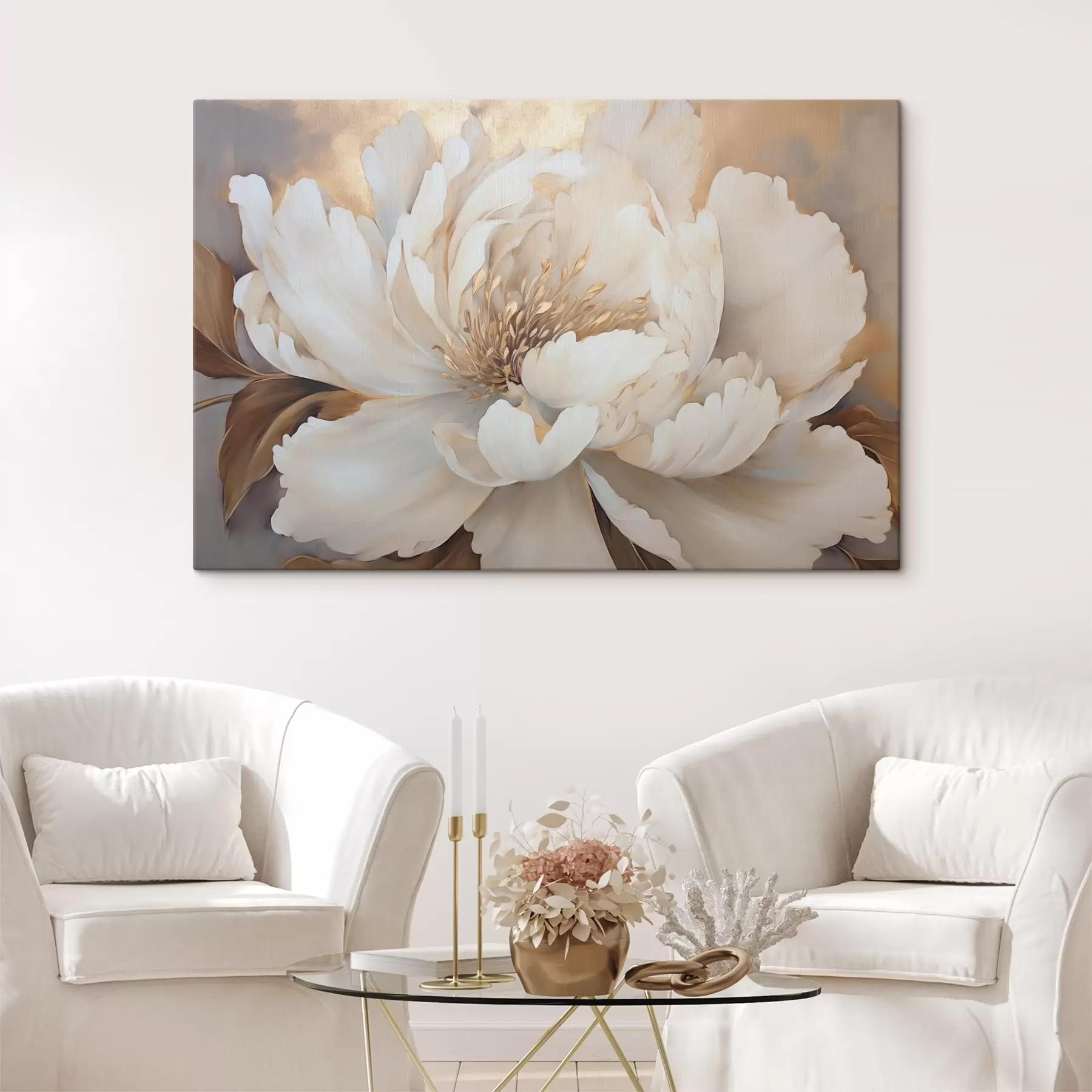 wall murals Large peony s44705