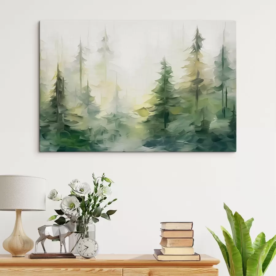 wall murals Forest imitation painting s44708