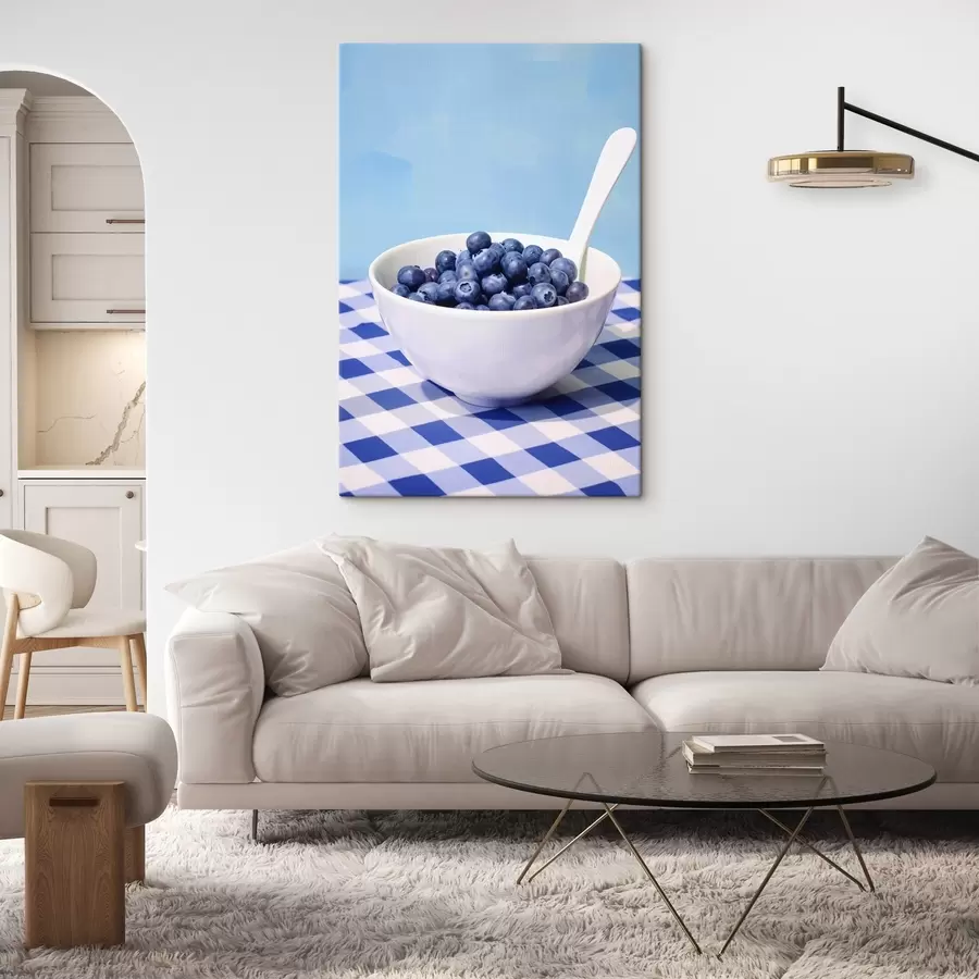 murales Un bol de arándanos s44737