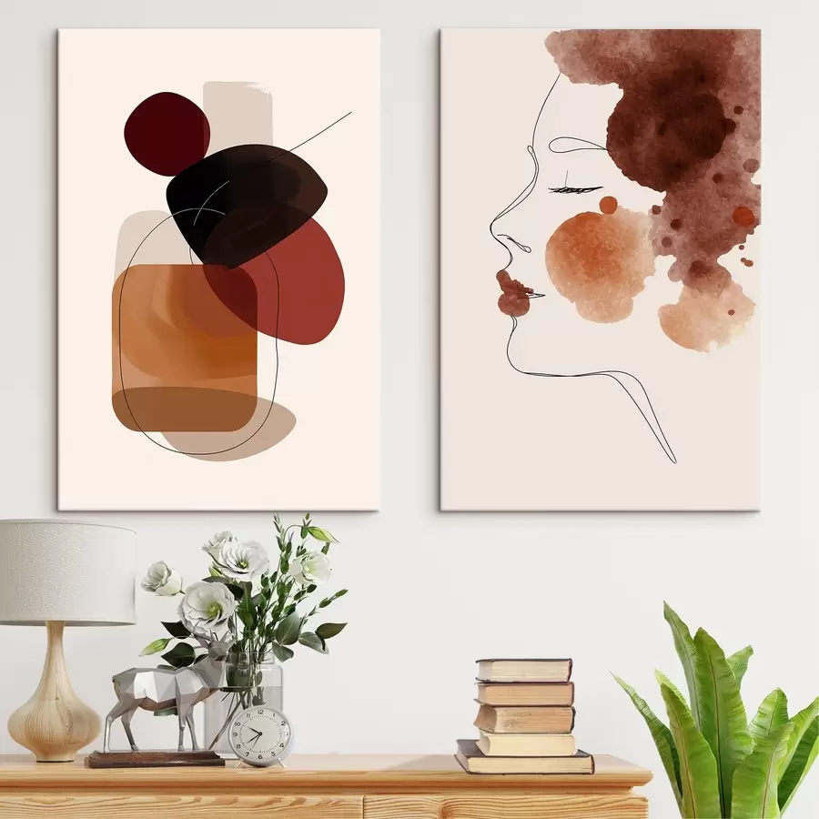 murales Delicados contornos m00466