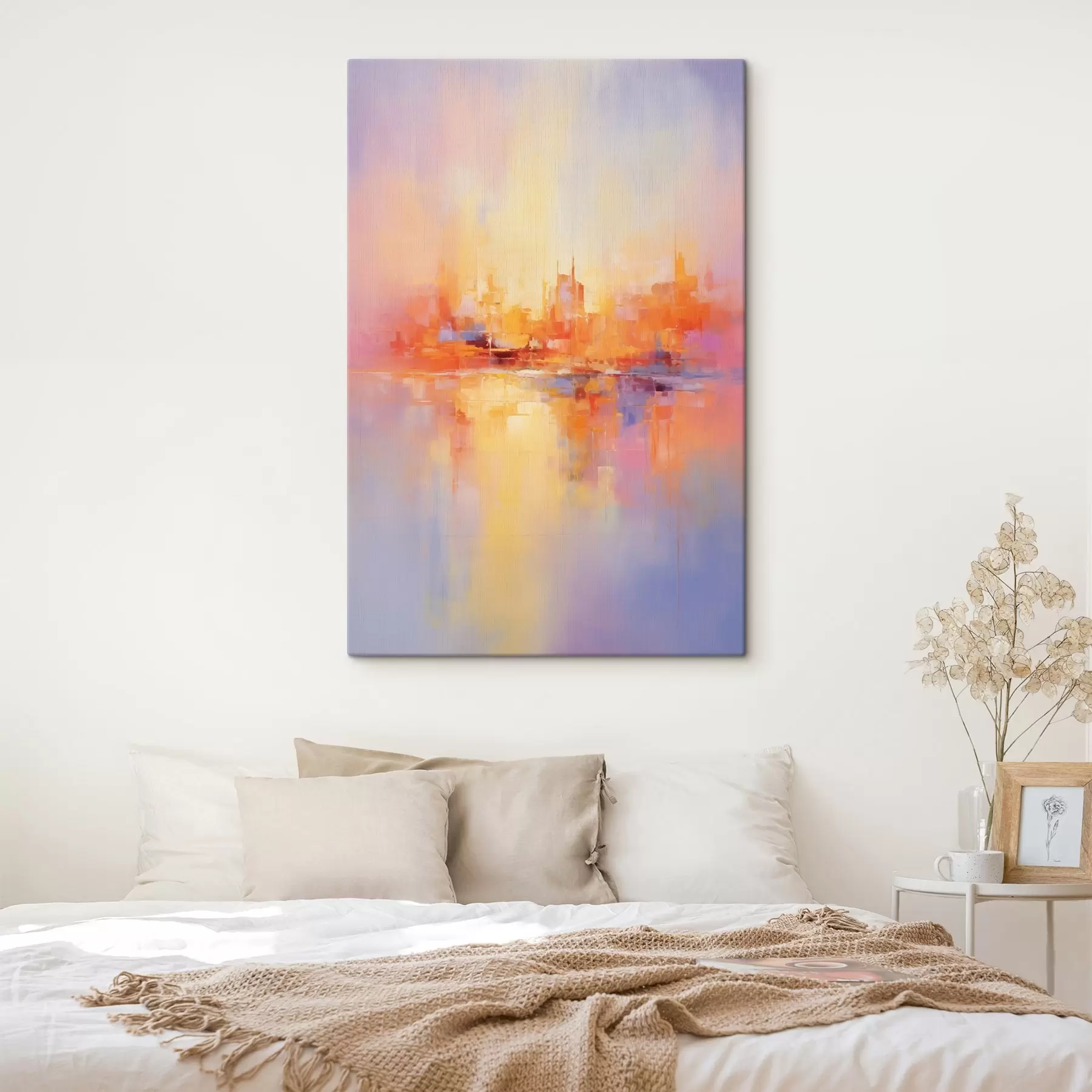 wall murals Multicolored brushstrokes s44743
