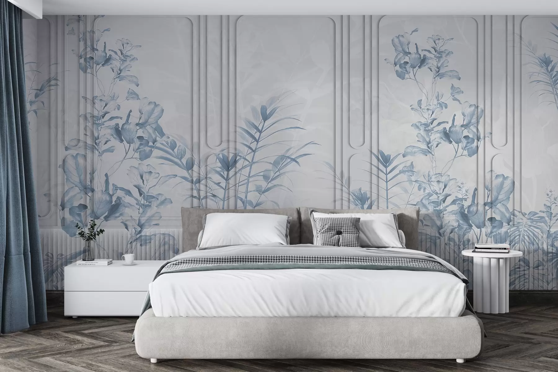 wall murals Plants on panels w04133v1