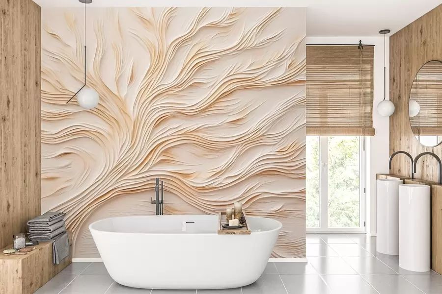 murales Pintura imitación árbol w04124