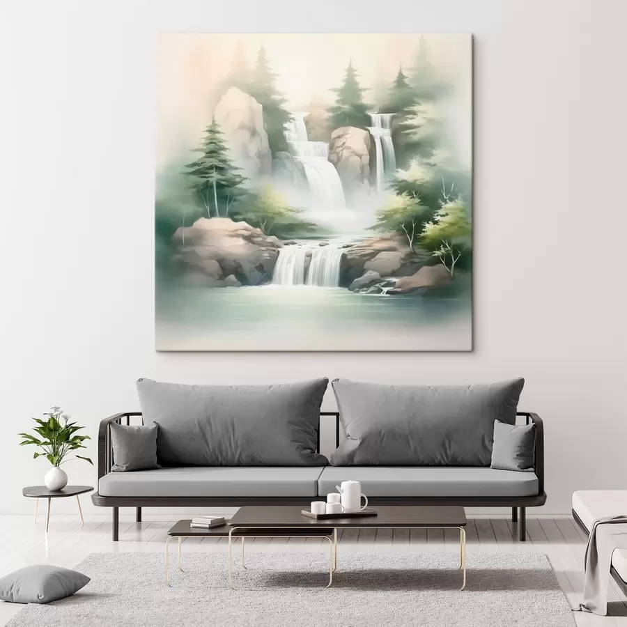 wall murals Watercolor imitation watercolor s44777