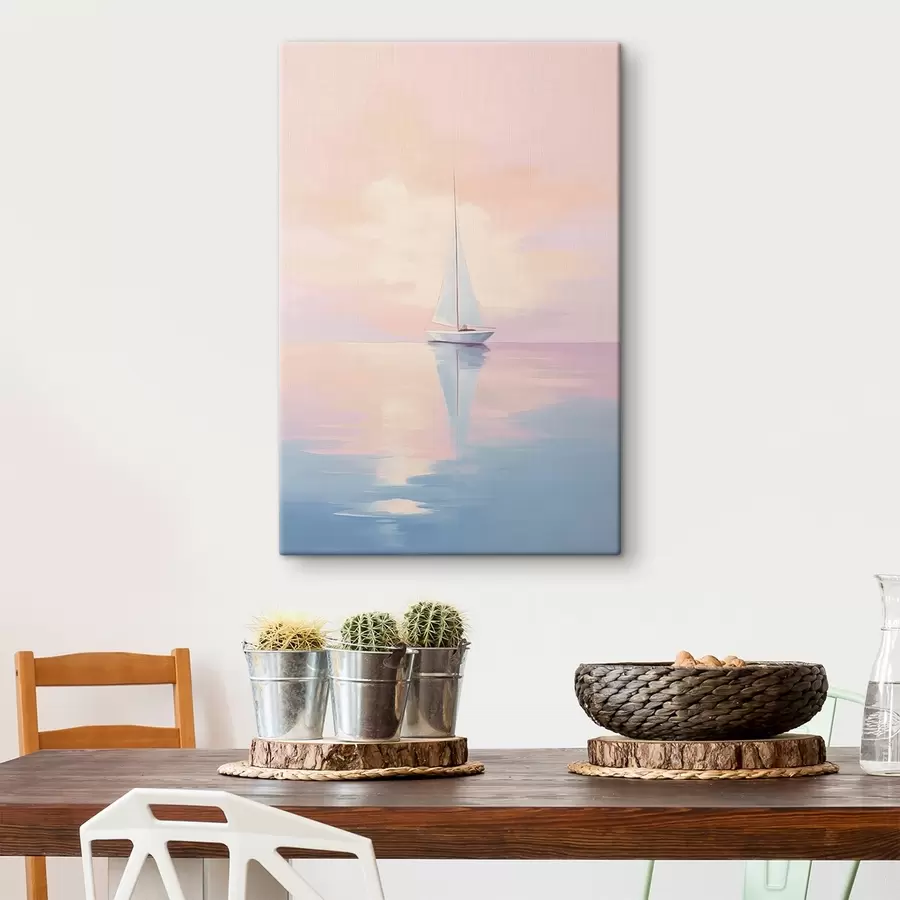 wall murals Yacht in the sea s44798
