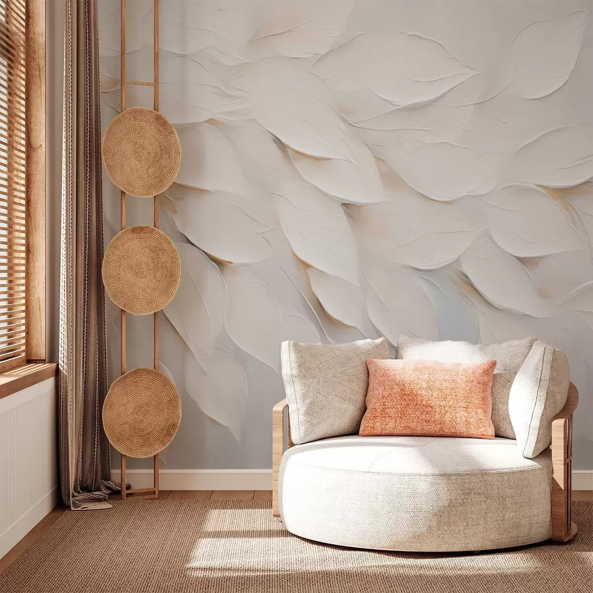 peintures murales Feuillage dense w04120