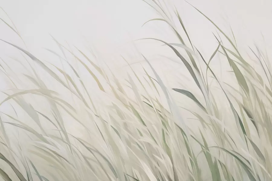 peintures murales Peinture d'imitation d'herbe w04175