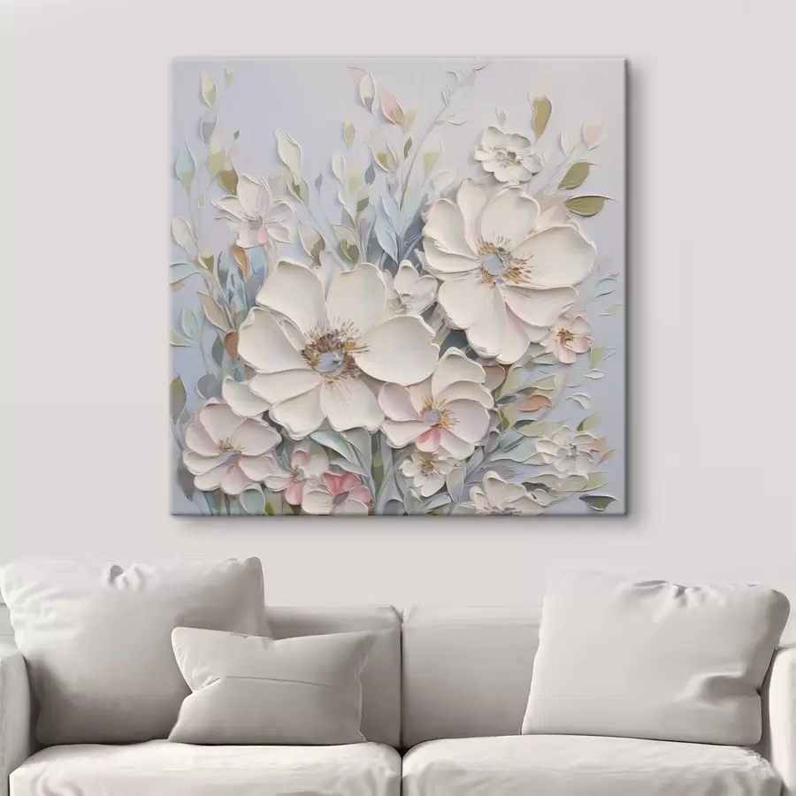 murales flores abstractas s44819