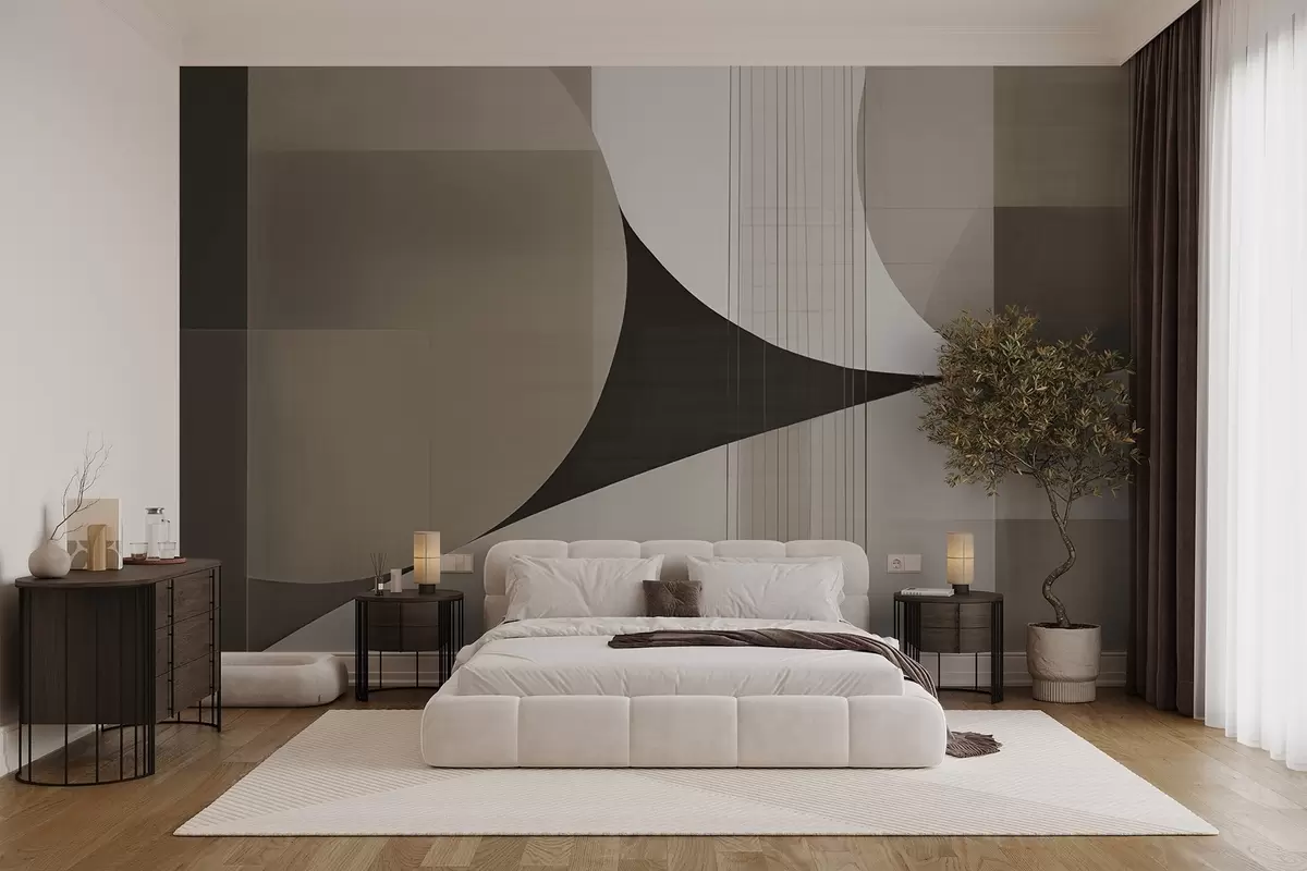 Wall Mural Photo Wallpaper Geometry w04178v1