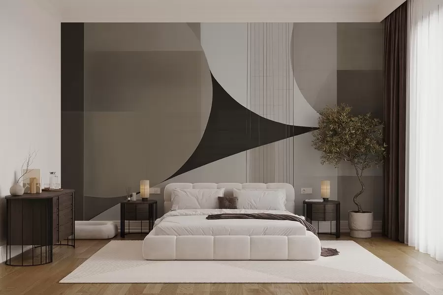 Wall Mural Photo Wallpaper Geometry w04178v1