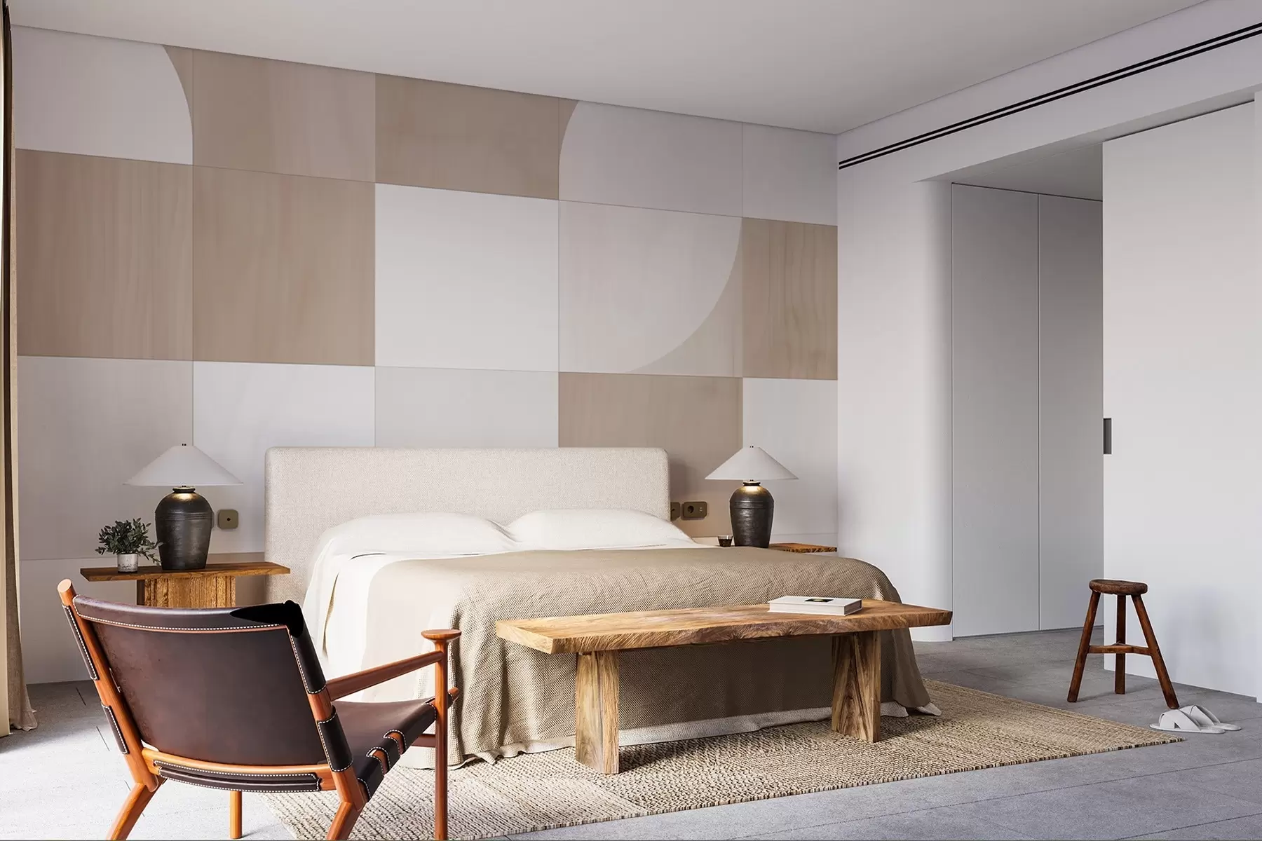 Wall Mural Photo Wallpaper Geometric shapes w04179