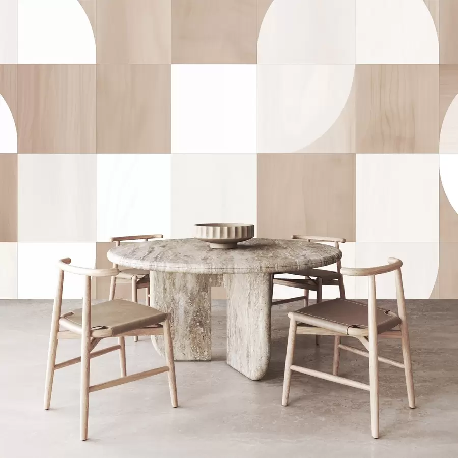 peintures murales Formes géométriques w04179