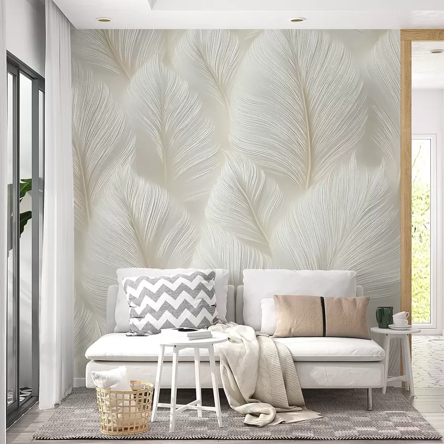 Wall Mural Photo Wallpaper Big feathers w04181