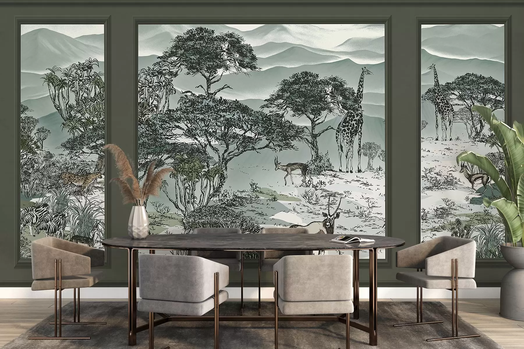wall murals African Animals w09230v1