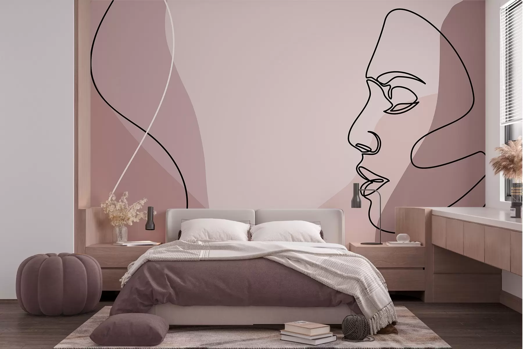murales Cara abstracta w09231v2