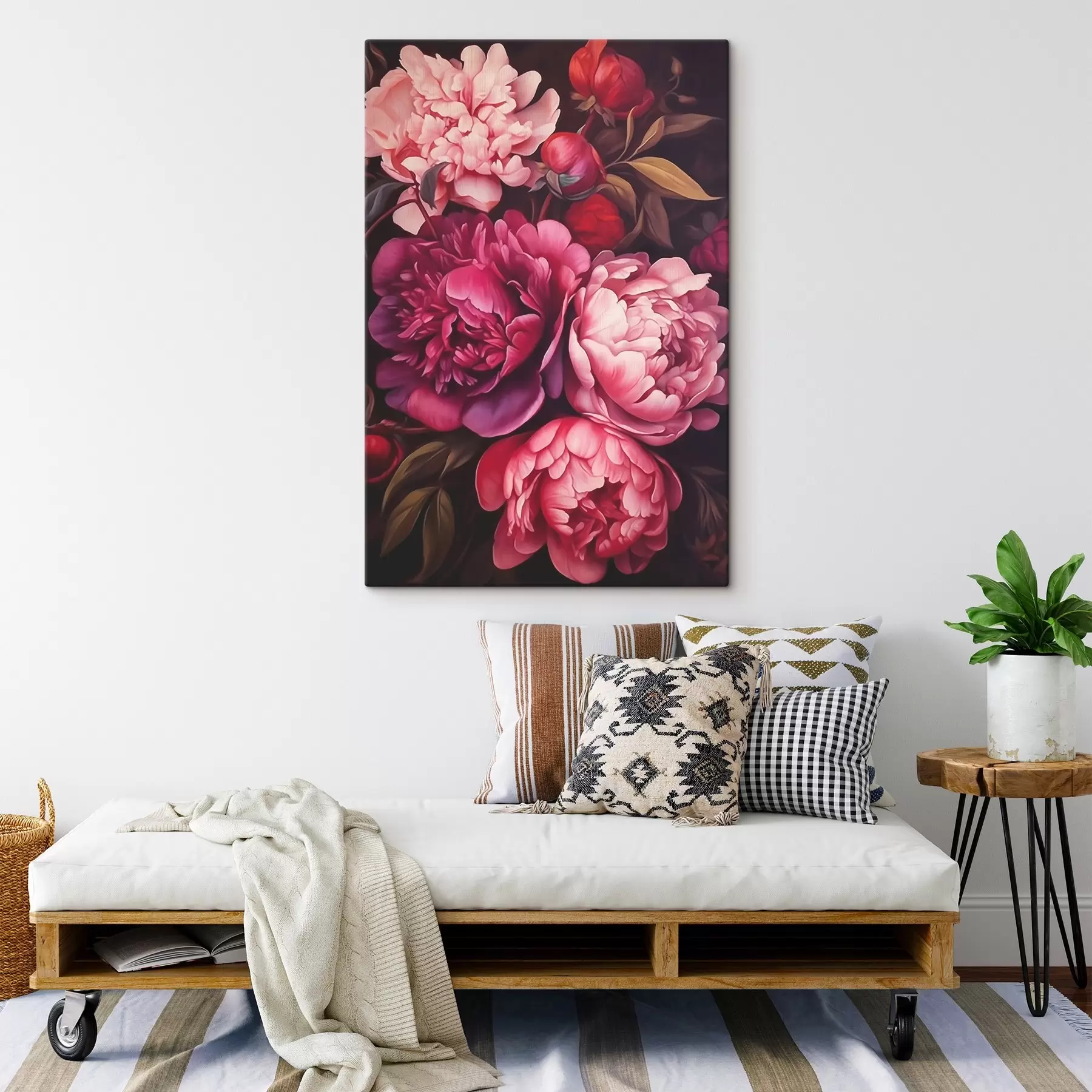 wall murals Peonies s44914