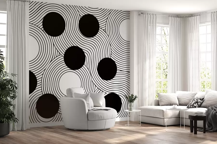 Wall Mural Photo Wallpaper Geometric Harmony w04185v1