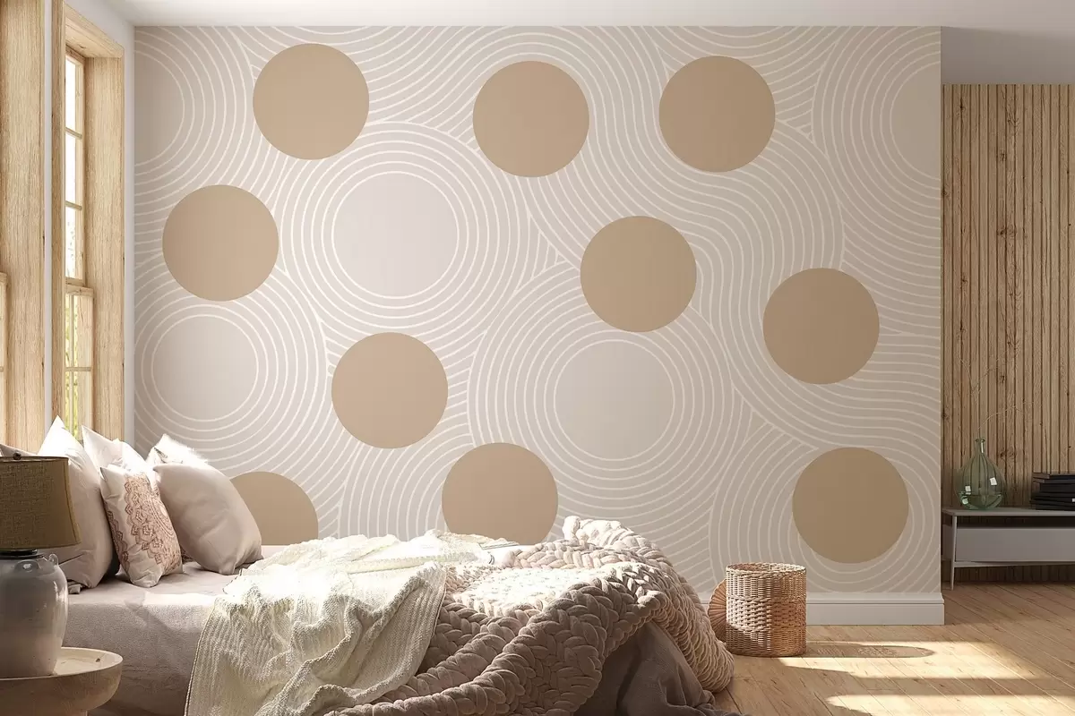 Wall Mural Photo Wallpaper Geometric Harmony w04185