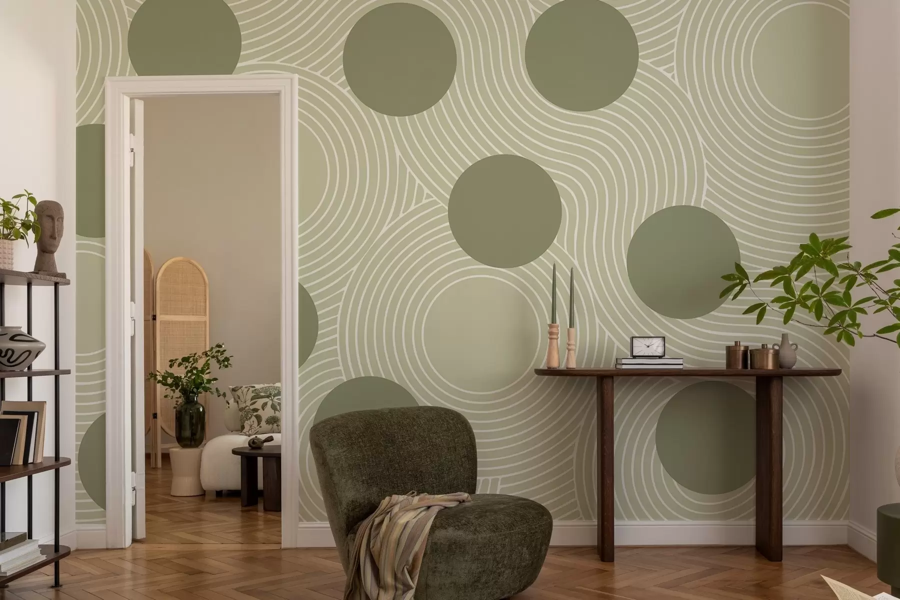 wall murals Geometric Harmony w04185v2