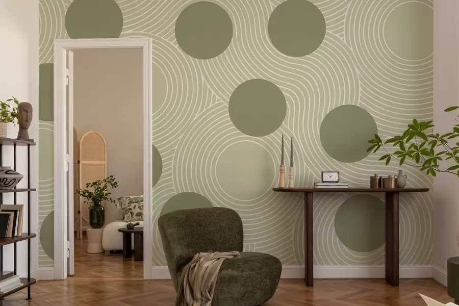 wall murals Geometric Harmony w04185v2