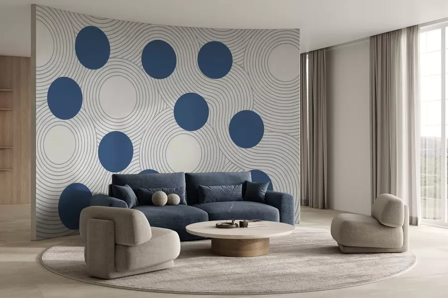 peintures murales Harmonie géométrique w04185v3