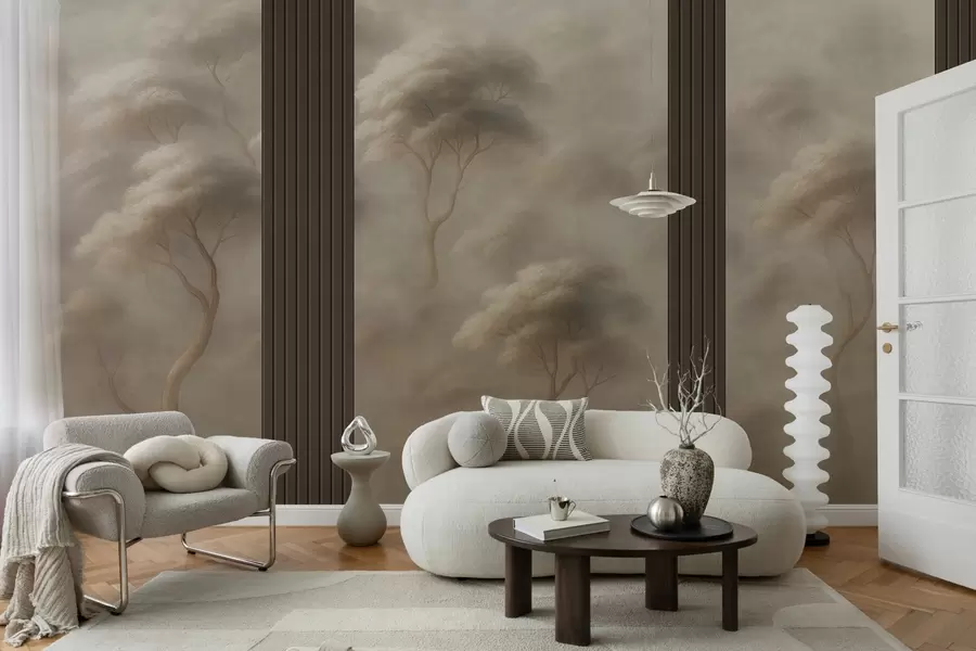 murais de parede A floresta encontra o painel de arte w04187